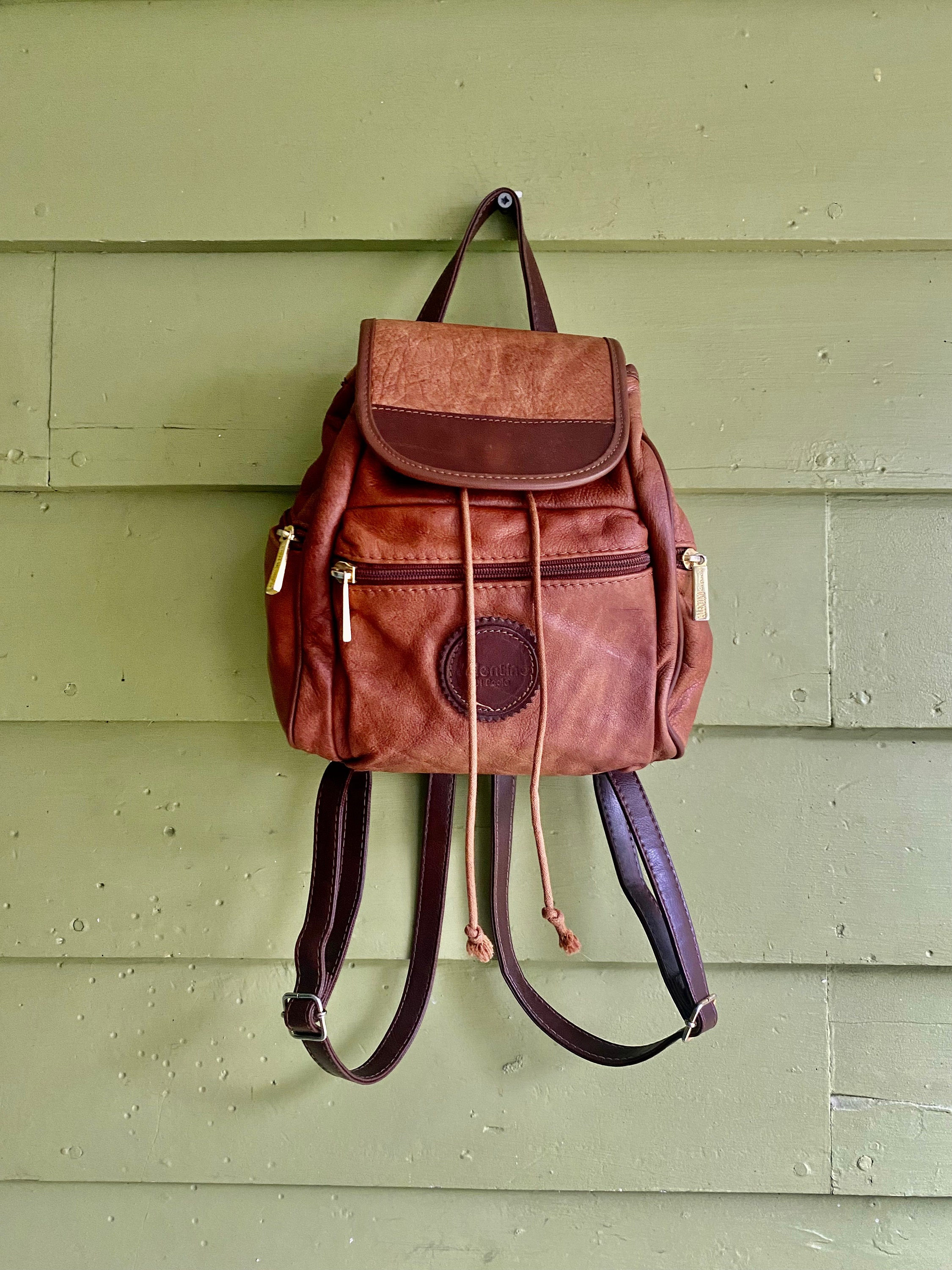 valentino backpack red