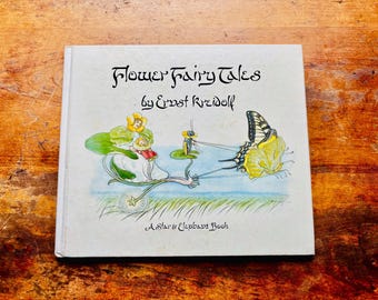 Blomstersagor av Ernst Kreidolf: En stjärna och elefantbok 1972 Green Tiger Press