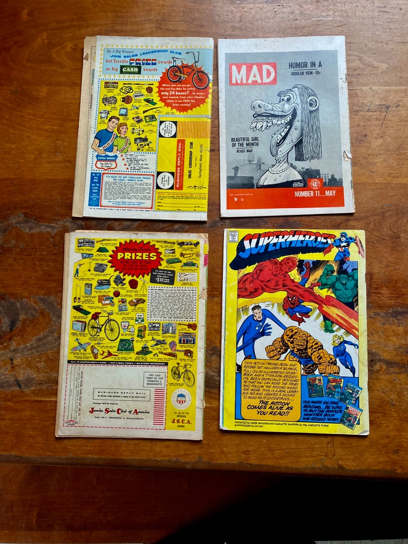 1960-talets silverålderseriesamling, Spider-Man, Mad, Flintstones bild 4