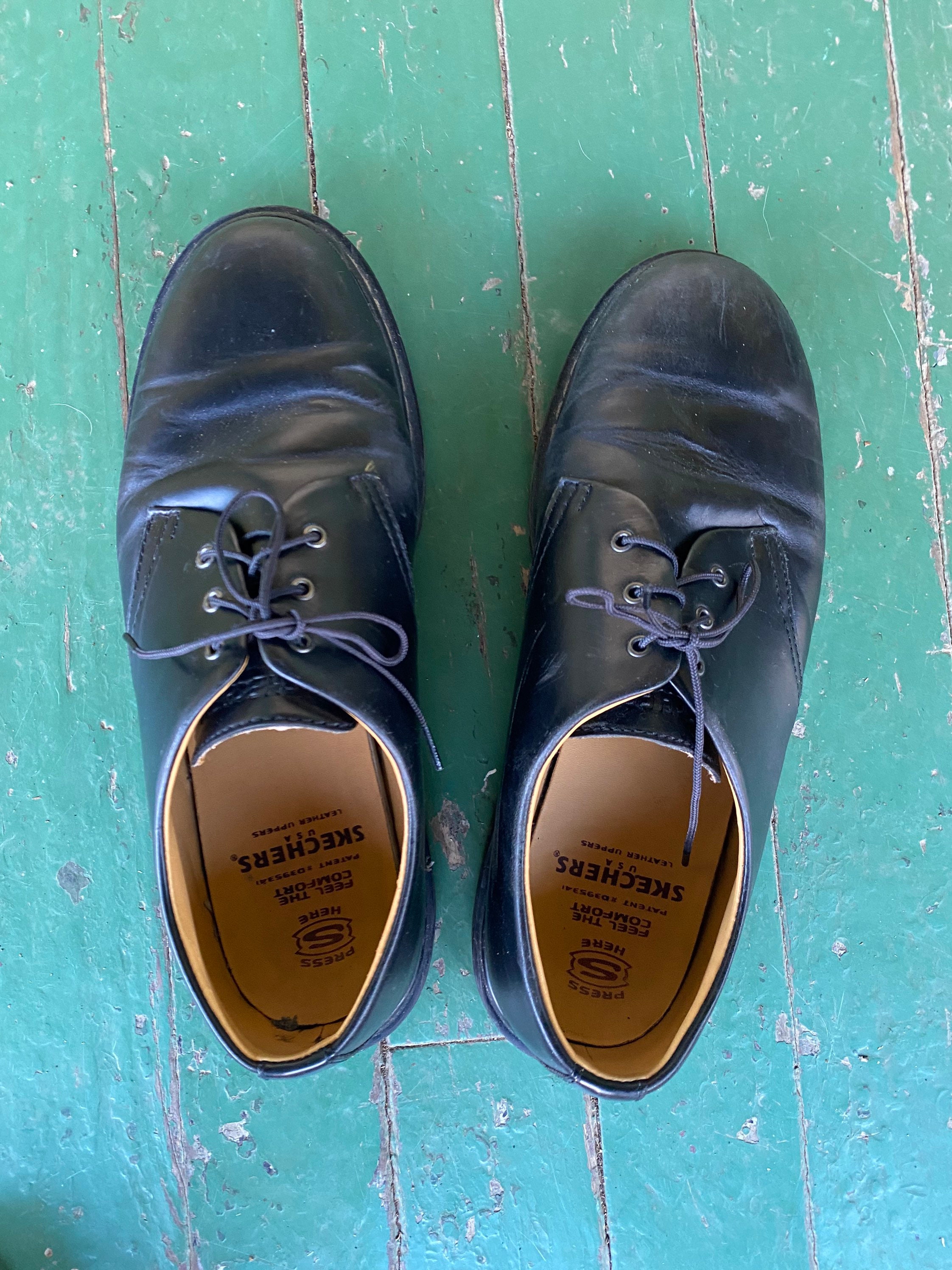 Vintage Skechers USA Leather Oxford Shoes, Mens Size 12 - Etsy