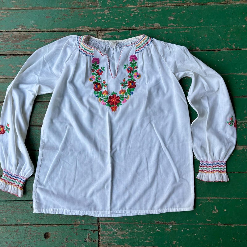 Peasant Sleeve Blouse