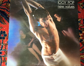 Iggy Pop New Values UK Press Arista 1979