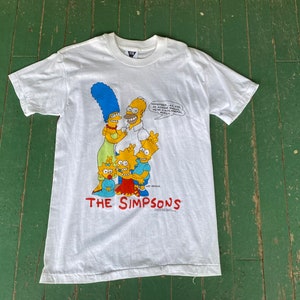 Scarce Near Mint 90s Single Stitch “The Simpsons “ Made in USA Tee Shirt Size M