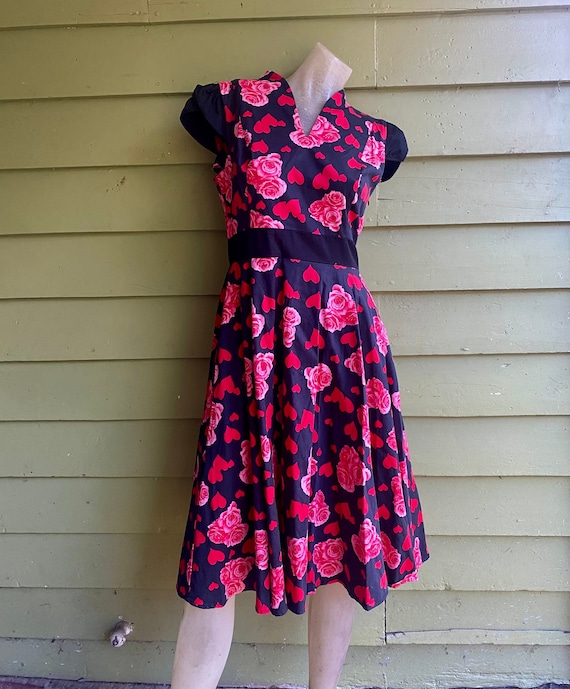 strapless open back dress Fiery Rose Midi Dress Teuta Matoshi