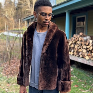 Mouton Coat Vintage - Etsy Mouton Coat Vintage - Etsy