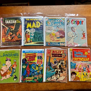 1960-talets silverålderseriesamling, Spider-Man, Mad, Flintstones bild 8