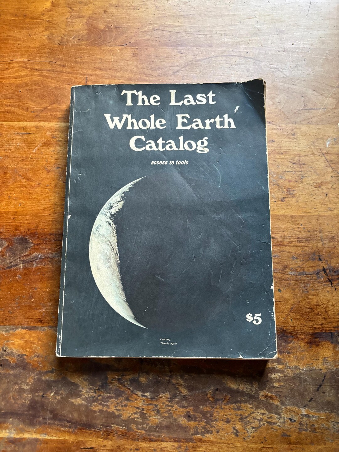 1971 the Last Whole Earth Catalog Access to Tools 3rd Printing Fair