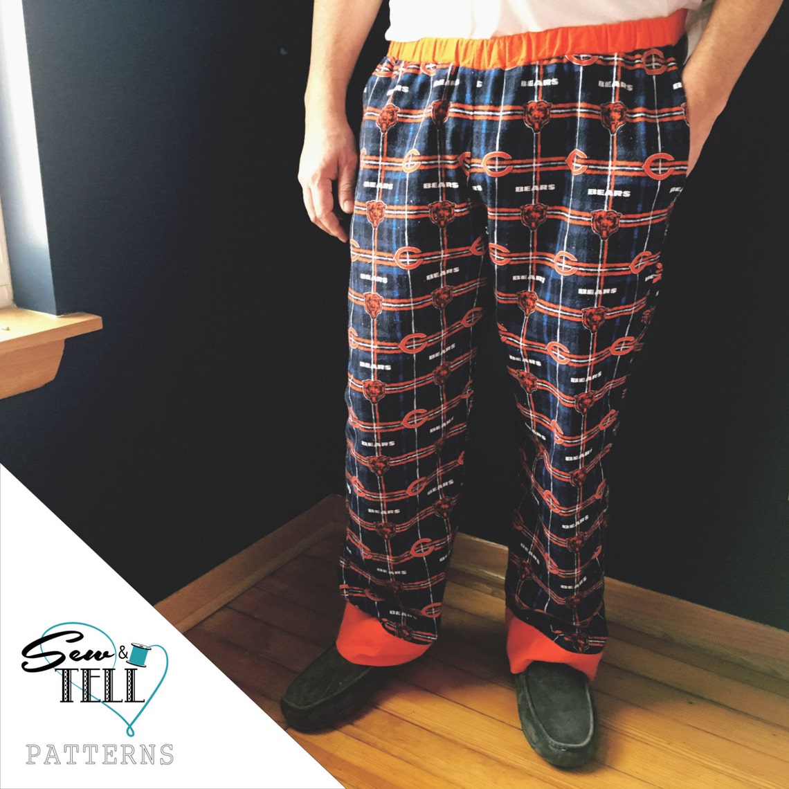 Family Pajama Pants Pattern easy Livin' and Sleepover Etsy