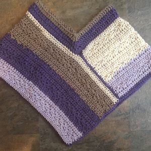 Baby/toddler/children&#39;s handmade crochet poncho