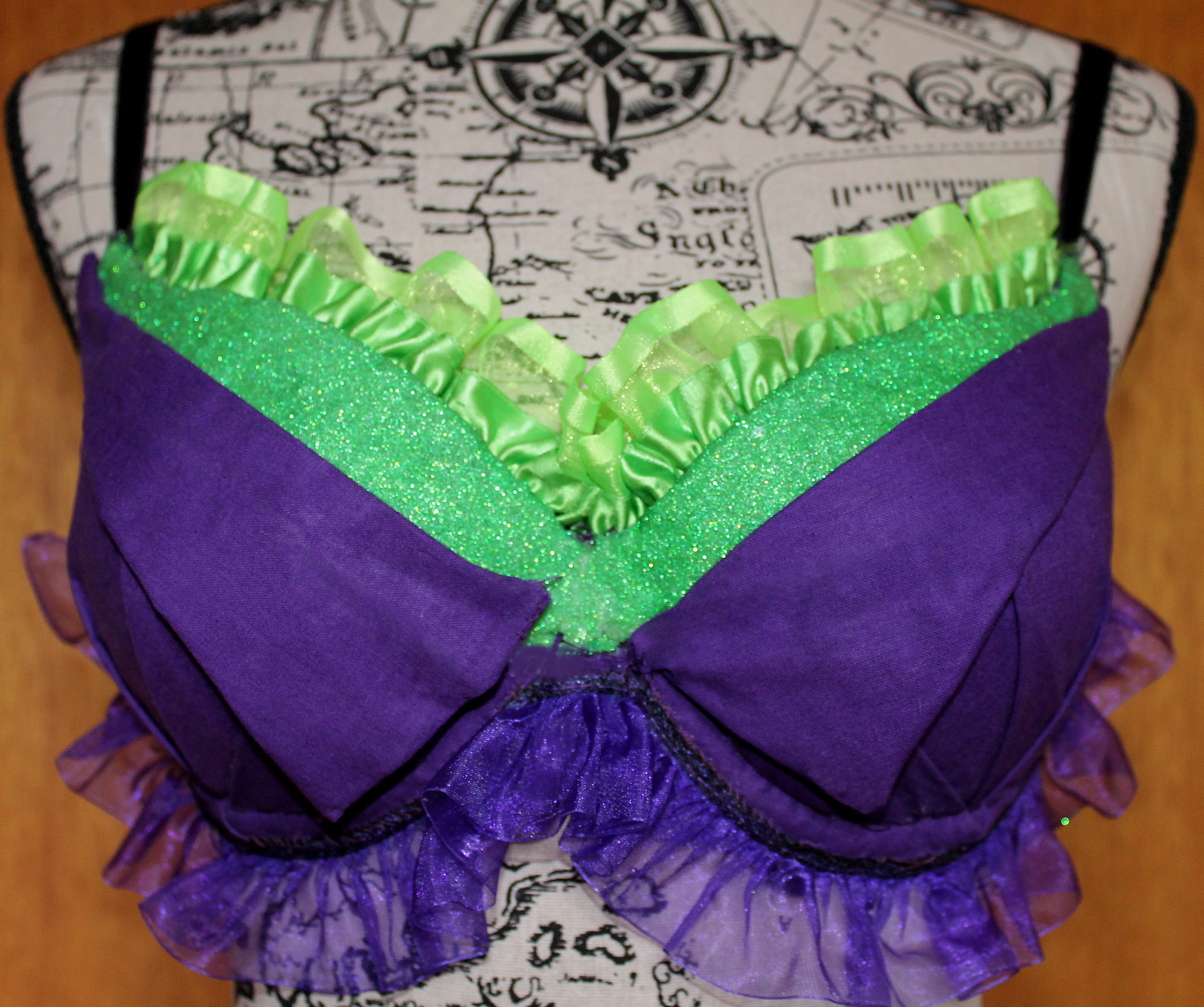 Joker Rave and Costume Bra - Etsy