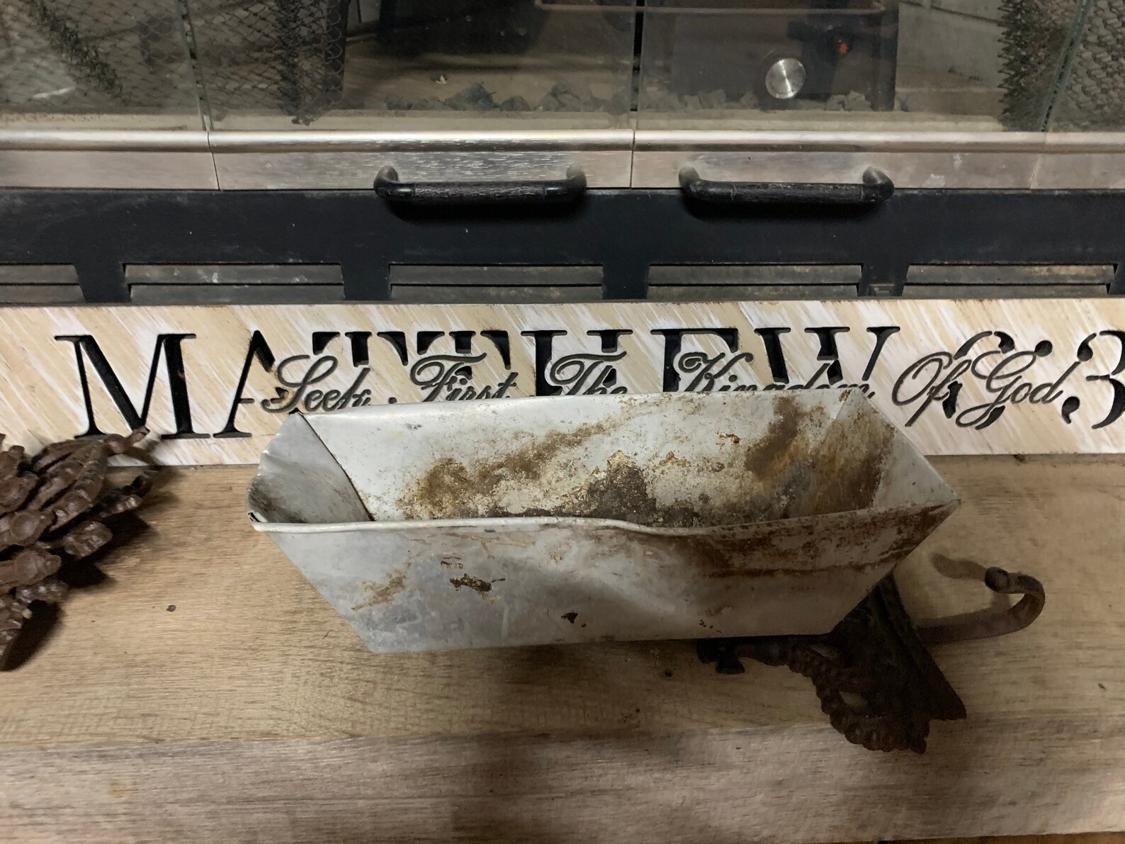 Vintage Galvanized Tin Turpentine Tar Cup Etsy