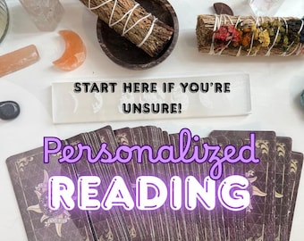 START HERE: Personalized 6-Card Tarot/Oracle Reading Love, Career, General Guidance (Same Day)