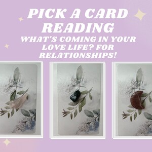 Choisissez une carte Lecture d’amour | LIRE L'AVIS DE NON-RESPONSABILITÉ sur la 2ème photo | Lecture d'amour pour les relations utilisant le jeu de cartes Oracle Messages of Love