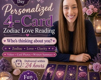 Which Zodiac Sign Is Coming Into Your Love Life Tarot Reading, Who Is Thinking About You, Same Day Love Reading (4 Cards)