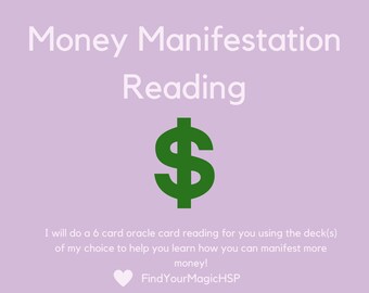 Same Day 6 Card *Money Manifestation Oracle Card Reading* | Abundance | Money Reading | Manifest Money Quickly | How to Manifest Money