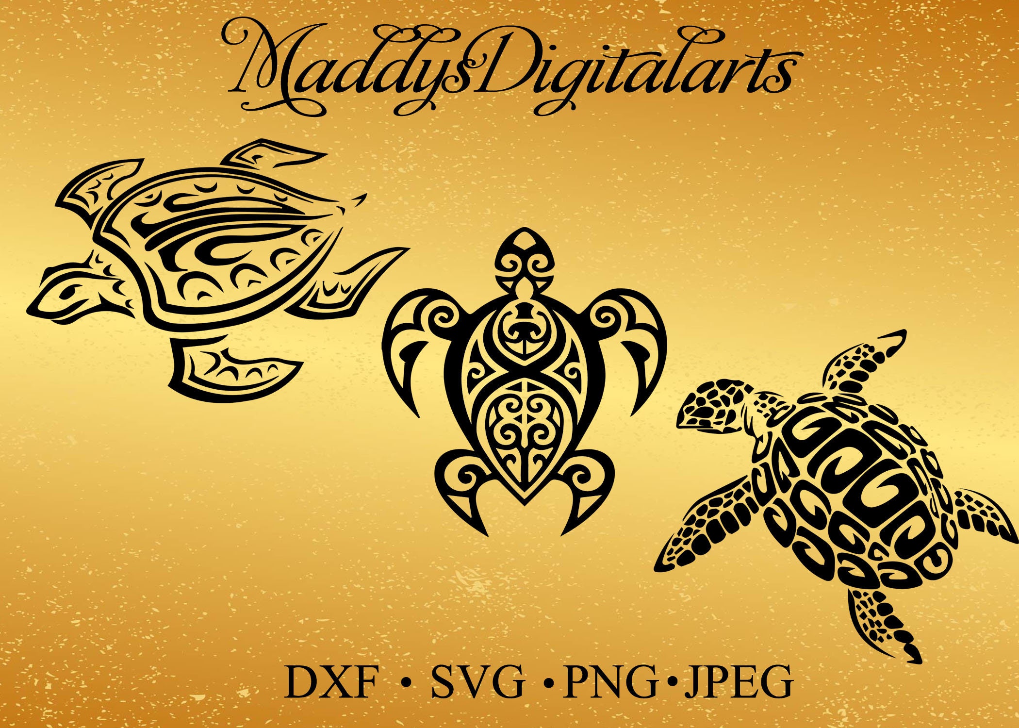 Download Tribal Turtle Mandala Tribal SVG dxfJpg png Cut File | Etsy
