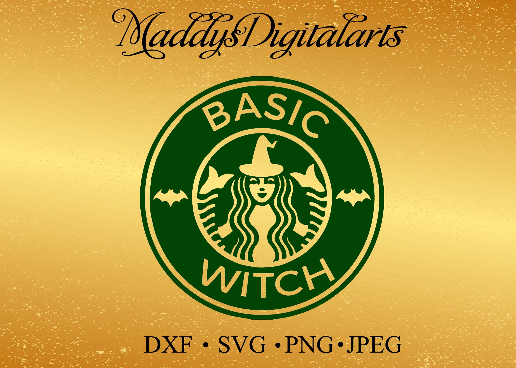 Download SVG basic witch starbucks logo halloween starbucks svg | Etsy
