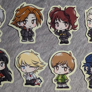 Persona 4 Character Sticker Sheet