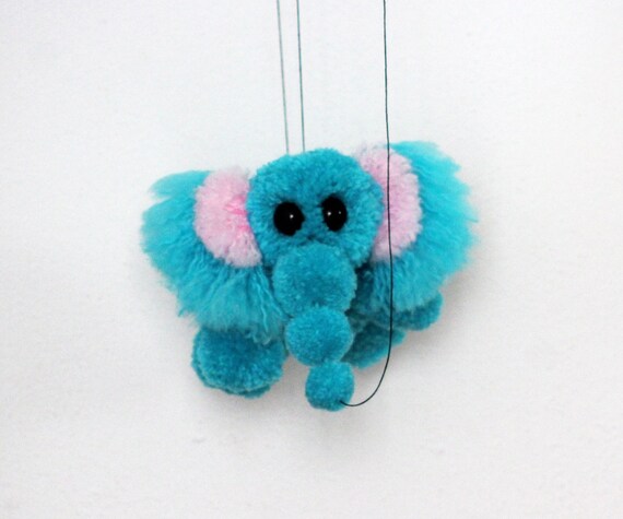 Puppet For Kids Pom Poms Animal Marionettes Fun Elephant Wool Etsy Puppet For Kids Pom Poms Animal Marionettes Fun Elephant Wool Etsy