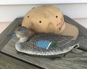 Duck Decoy Blue Wing Teal Drake Made In Italy Sport Plast Small 11