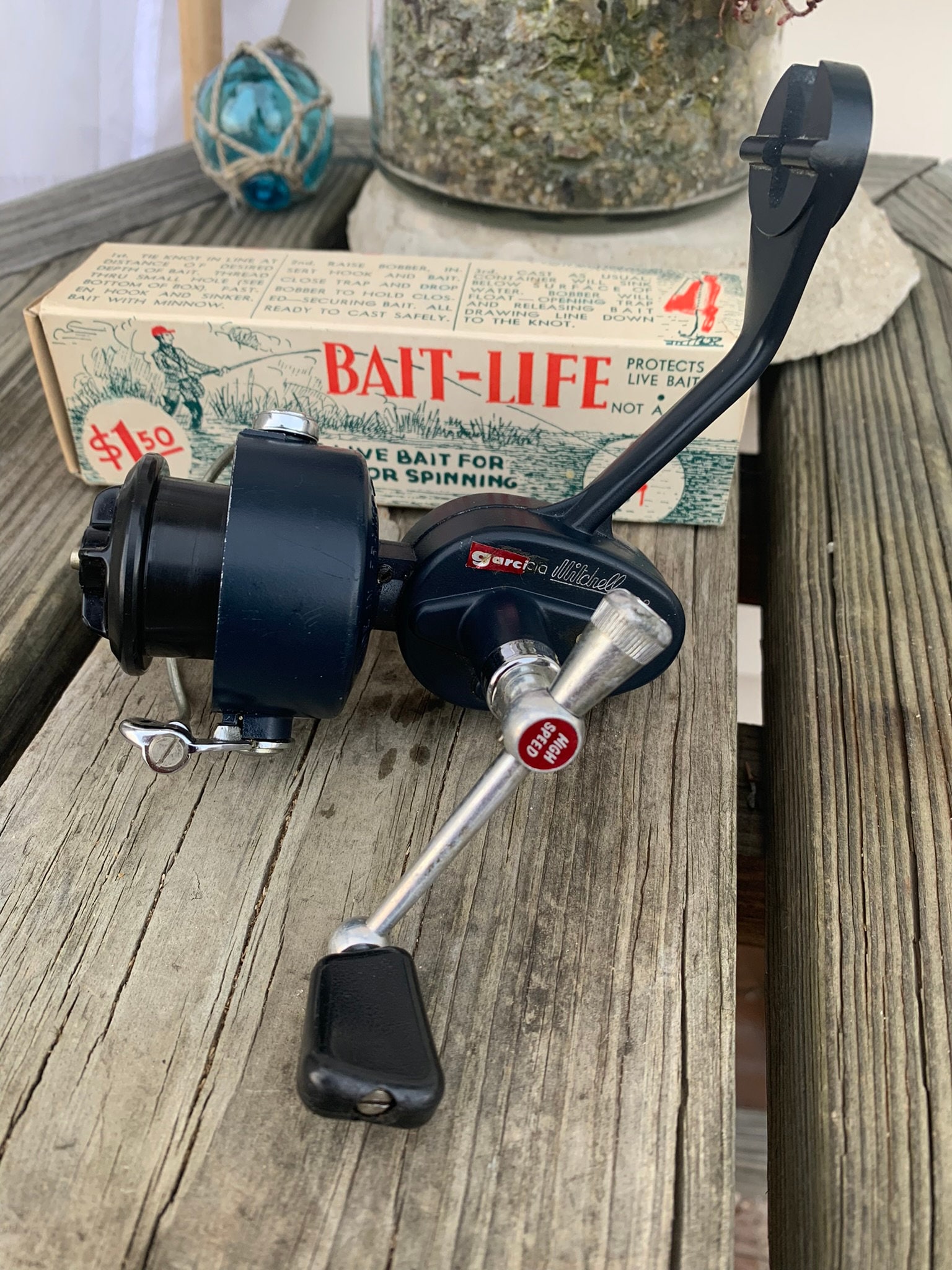 Abu Garcia Reels Spinning Reel Cardinal 754 Empty Box Only Circa