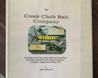 Köder der Early Creek Chub Bait Company – von Harold Smith Binder