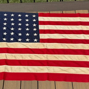 48 Star Vintage Flag - Etsy