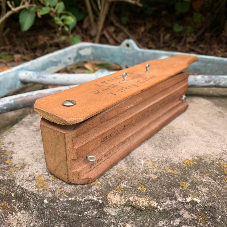 Lynch Turkey Call 102 Liberty Mississippi 3 Hole Nice Solid Etsy