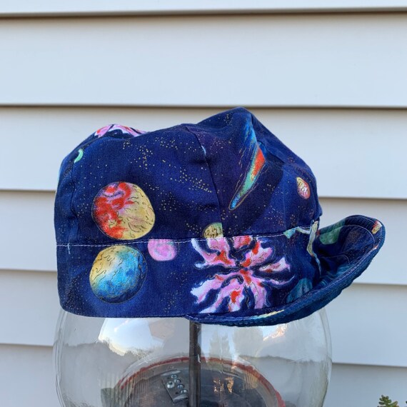 Planets Solar System Welders Cap Vintage Bikers M… - image 2