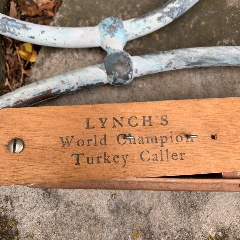 Lynch Turkey Call 102 Liberty Mississippi 3 Hole Nice Solid Etsy