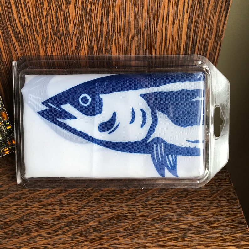 Tuna Boat Flag Fishermans Catch Salt Water Marine Nautical Etsy