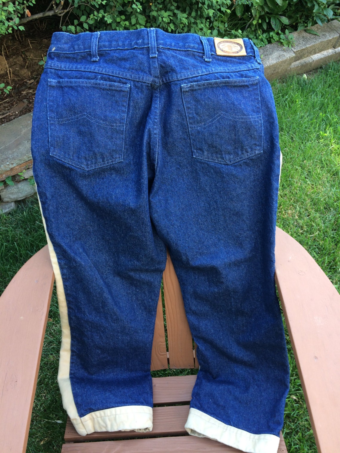 Orvis Hunting Pants Briar Brush Vintage Blue Jeans 34W | Etsy