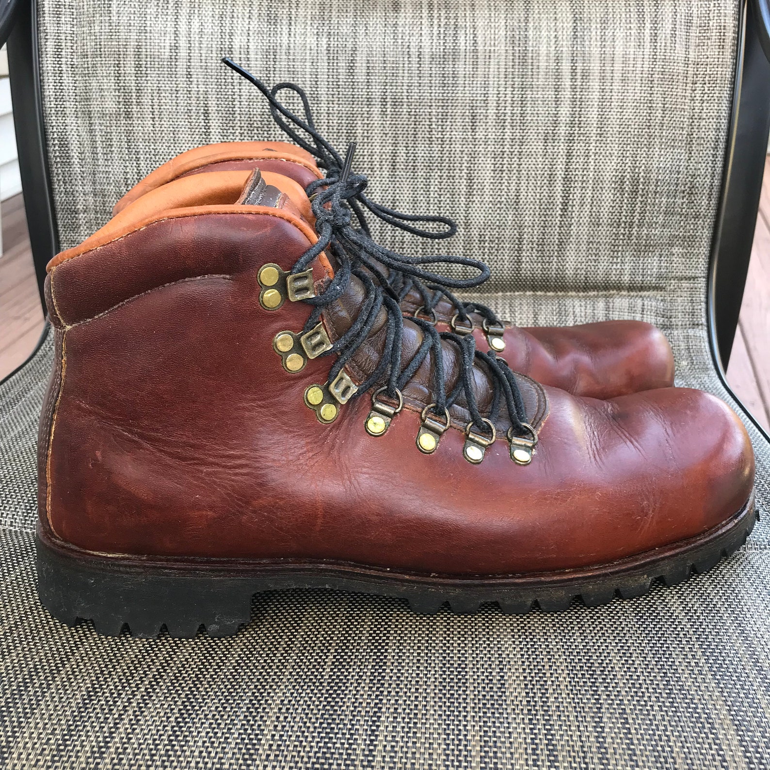 Van Gorkom Mens Hiking Hunting Boot Leather Size 14 Excellent - Etsy UK