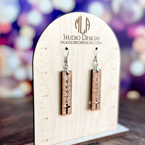He is Risen Beaded Earrings