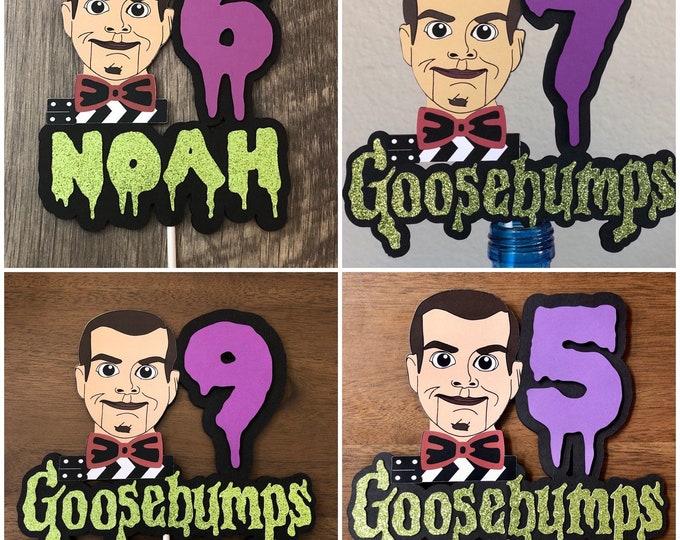 Goosebumps Birthday, Goosebumps Banner, Goosebumps Party Decor, Slappy ...