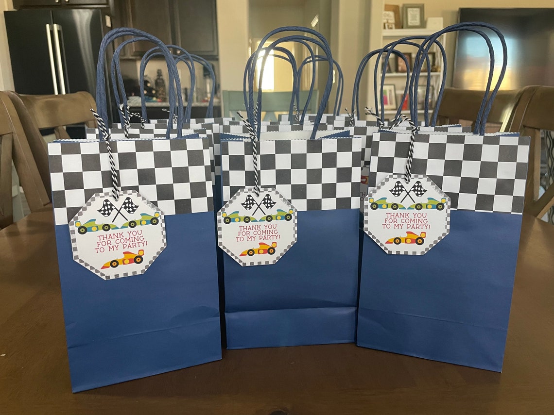 Race Car Goodie Bags Race Car Goodie Bags Goodie Bags With Etsy