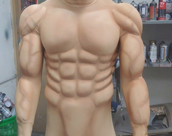 Muscle suit Bigger Skin color for costume cosplay