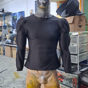 Langarm Muskel Shirt Kostüm Cosplay