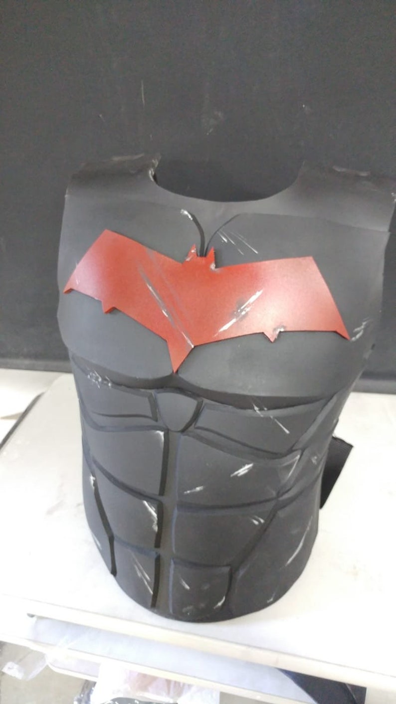 Red Hero Chest Armor helmet Combined Available Cosplay Etsy