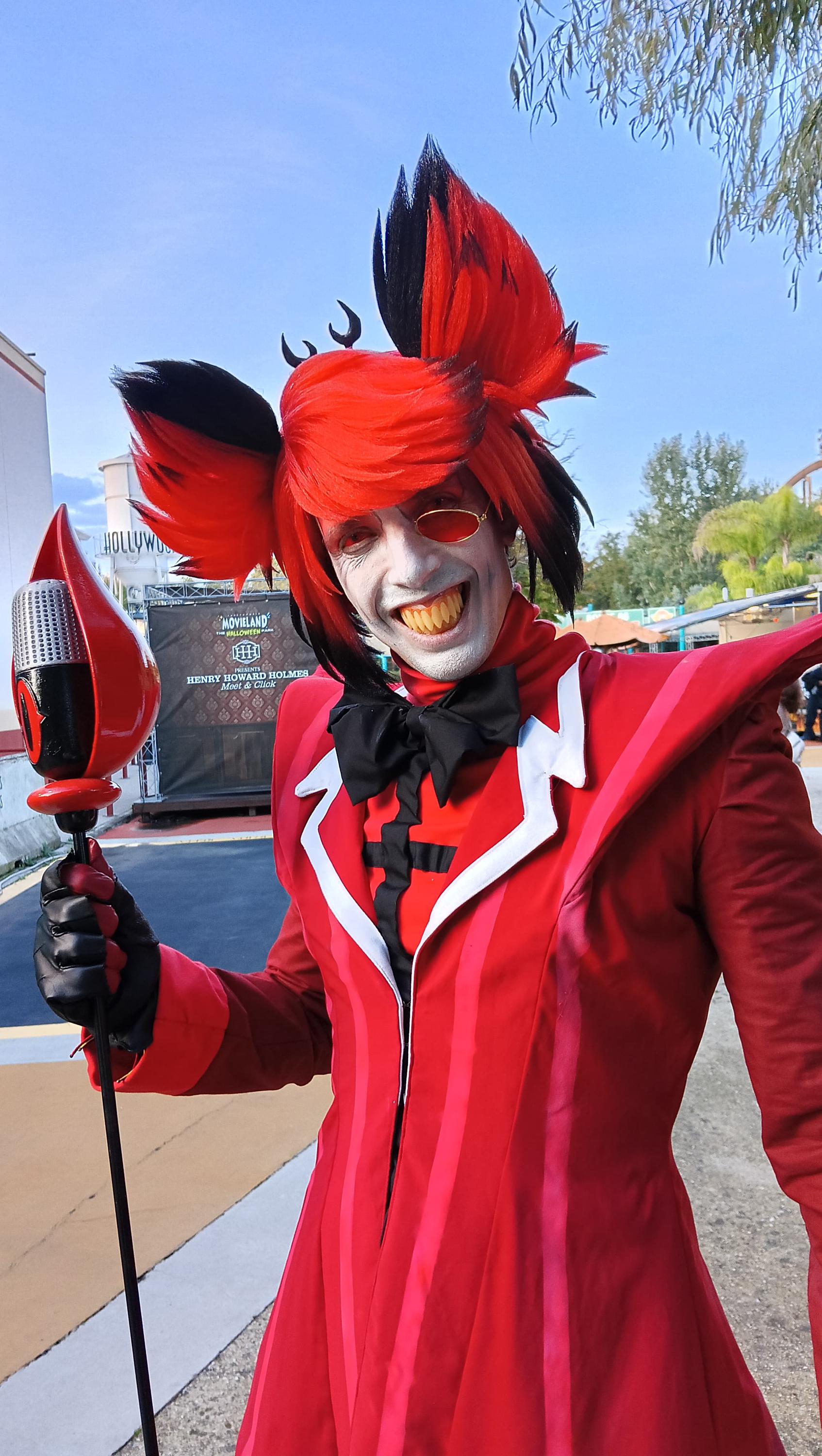 ハズビンホテル Hazbin Hotel コスプレ アラスター フルセット Amazon.co.jp: [Picksoco] ハズビンホテル（Hazbin Hotel