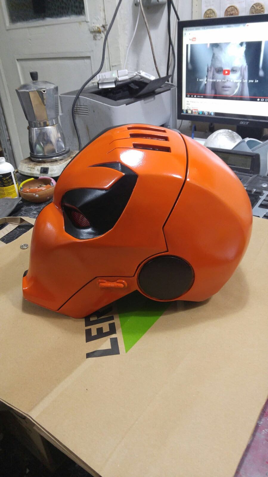 Fatal Stroke Helmet V.52 Cosplay RESIN CAST Etsy