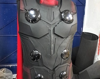 Cosplay de armadura de pecho del Dios del Trueno