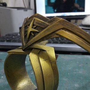 Amazing Goddess Tiara and bracelet cosplay props