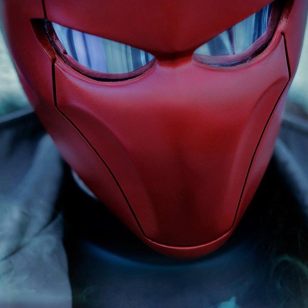 Red Hero Helmet cosplay (RESIN CAST)