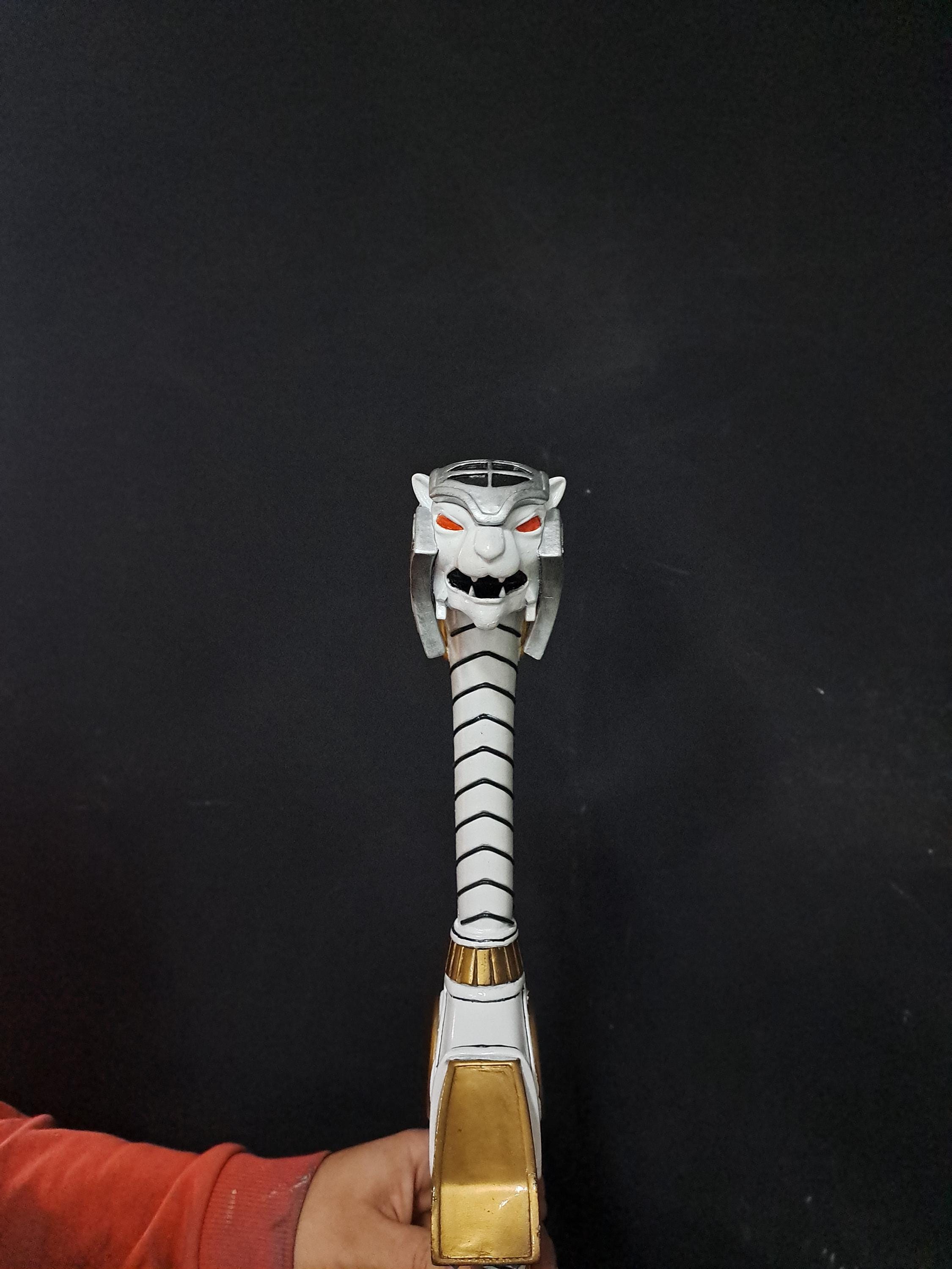 Power Rangers Saba Prop Saba Sword Props Force Fighter White Ranger Cosplay (RESIN CAST) - Etsy