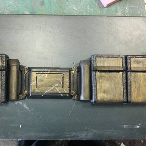 Man in the shadow Utility belt cosplay