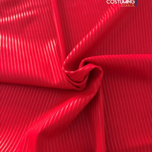 Lines Screen Printed Fabric Cosplay SuperHero More Color