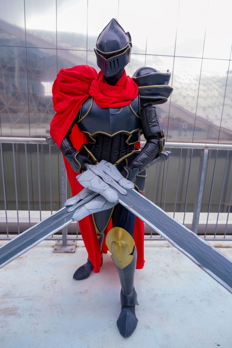 momon momonga overlord cosplay costume inspired videogamen cosplay armor full with swords