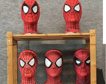 Röd klättermask Cosplay