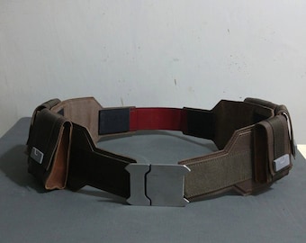 Soldier in Love belt with pouches /bags cosplay props